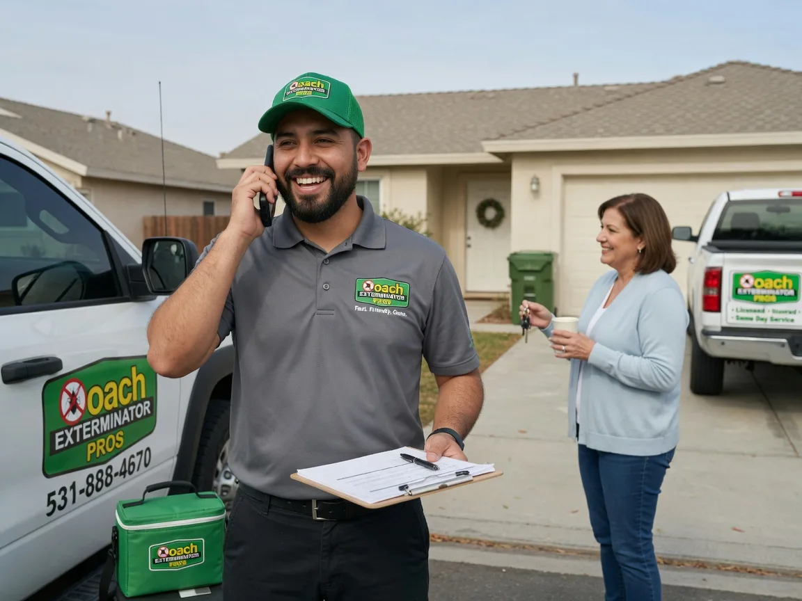 Pest Control Roach Exterminator Kansas, OH FAQs